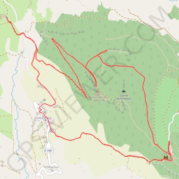 Itinéraire Fontaneilles, distance, dénivelé, altitude, carte, profil, trace GPS