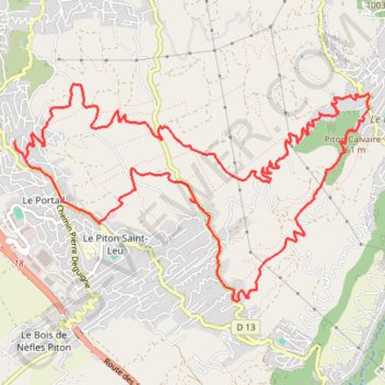 Itinéraire Bras mouton, distance, dénivelé, altitude, carte, profil, trace GPS