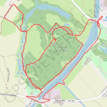 Itinéraire Santes (la gite) - Houplin Ancoisne, distance, dénivelé, altitude, carte, profil, trace GPS