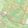 Itinéraire Le circuit du Mondarrain, distance, dénivelé, altitude, carte, profil, trace GPS