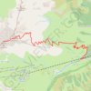 Itinéraire Le Pic de Monné de Cauterets, distance, dénivelé, altitude, carte, profil, trace GPS