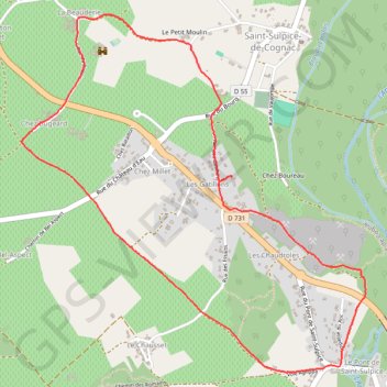 Itinéraire ONmove-500-HRM---14-12-2020, distance, dénivelé, altitude, carte, profil, trace GPS