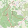 Itinéraire Les Gorges de Véroncles par Joucas, distance, dénivelé, altitude, carte, profil, trace GPS