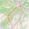 Itinéraire De La Bouilladisse à Aubagne, distance, dénivelé, altitude, carte, profil, trace GPS