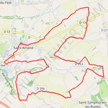 Itinéraire Vtt 20KM, distance, dénivelé, altitude, carte, profil, trace GPS