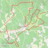 Itinéraire VTT Lignières, distance, dénivelé, altitude, carte, profil, trace GPS