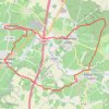 Itinéraire Côteaux du Layon - Val d'Hyrôme, distance, dénivelé, altitude, carte, profil, trace GPS