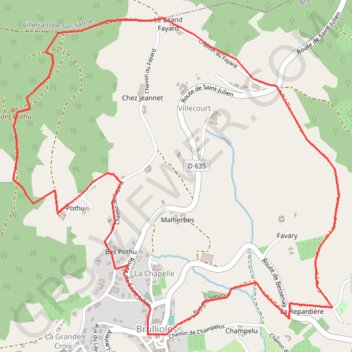 Itinéraire Rando Mont Pottu, distance, dénivelé, altitude, carte, profil, trace GPS