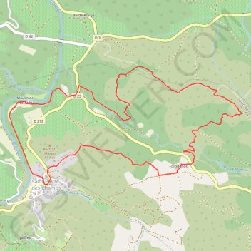 Itinéraire Sentier des cairns, distance, dénivelé, altitude, carte, profil, trace GPS