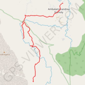 Itinéraire Andrigintra, distance, dénivelé, altitude, carte, profil, trace GPS