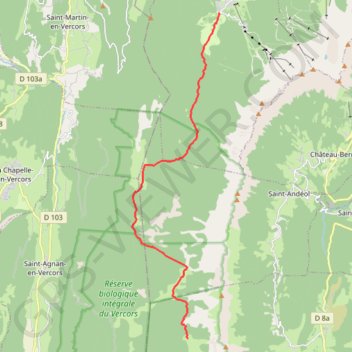 Itinéraire La jasse du play, distance, dénivelé, altitude, carte, profil, trace GPS