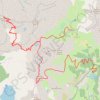 Itinéraire Cantonnière au Mont Pelat, distance, dénivelé, altitude, carte, profil, trace GPS