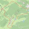 Itinéraire Boucle de La Dôle depuis Les Dappes par Le Vuarne et Couvaloup de St-Cergue, distance, dénivelé, altitude, carte, profil, trace GPS