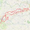 Itinéraire 1 - 5-TCOUTANCES v6 2025-79 km, distance, dénivelé, altitude, carte, profil, trace GPS