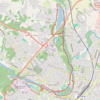 Itinéraire 16-189, distance, dénivelé, altitude, carte, profil, trace GPS