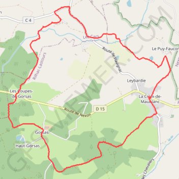 Itinéraire Le dolmen de la Goupillère, distance, dénivelé, altitude, carte, profil, trace GPS