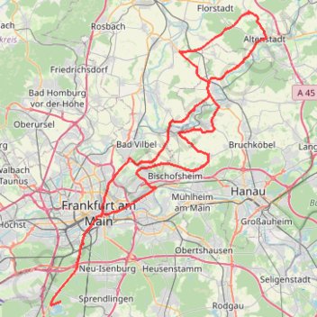 Itinéraire Ironman FFM 2022 Radstrecke, distance, dénivelé, altitude, carte, profil, trace GPS