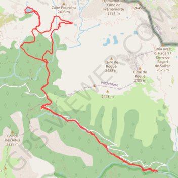Itinéraire Randonnée du 06/10/2023 à 09:34, distance, dénivelé, altitude, carte, profil, trace GPS