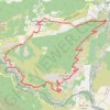 Itinéraire La Palud-sur-Verdon - Crêtes, distance, dénivelé, altitude, carte, profil, trace GPS