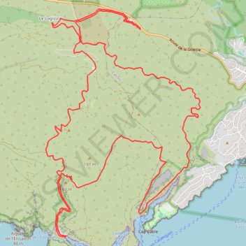 Itinéraire Ravin de Gorgue Longue, distance, dénivelé, altitude, carte, profil, trace GPS