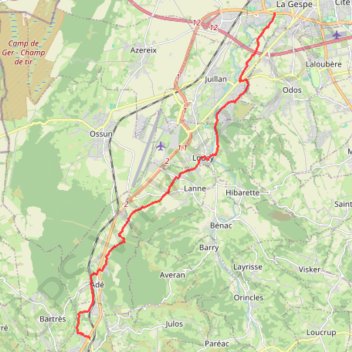 Itinéraire Le Chemin Vert, distance, dénivelé, altitude, carte, profil, trace GPS
